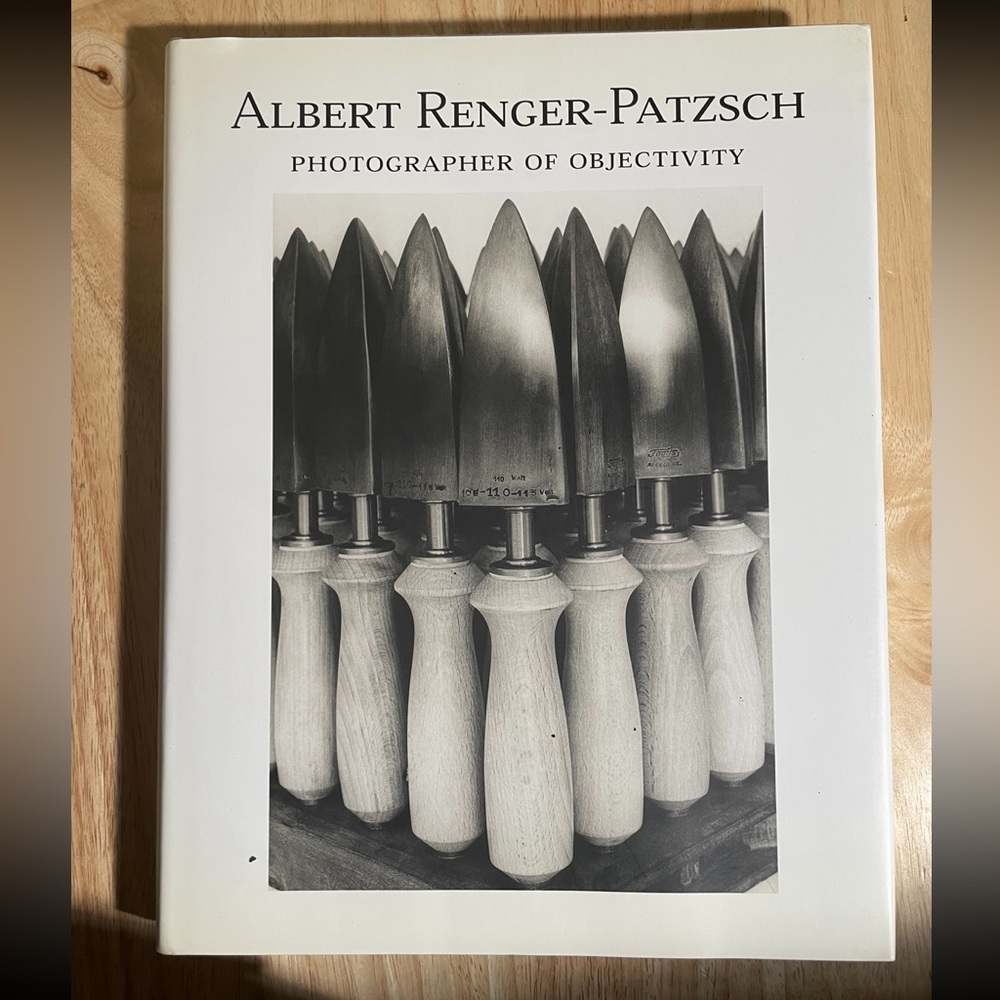 Albert Renger-Patzche Hardcover Photography Book of Objectivity